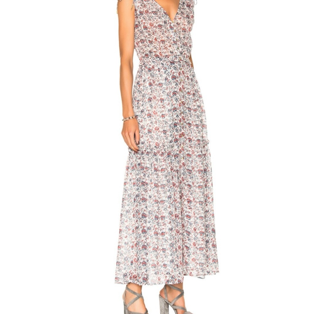 Ulla Johnson Multicolor Floral Maxi Dress